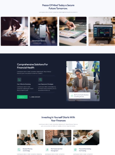 Landing Inner Page